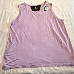 LuLaRoe Rise women's size 3X light purple tank top Strong line NWT